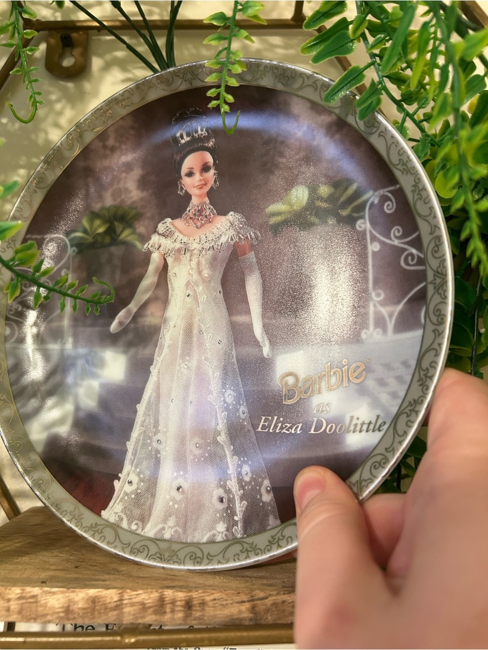 Barbie as Eliza Doolittle Collector Plate - original packaging and certificate